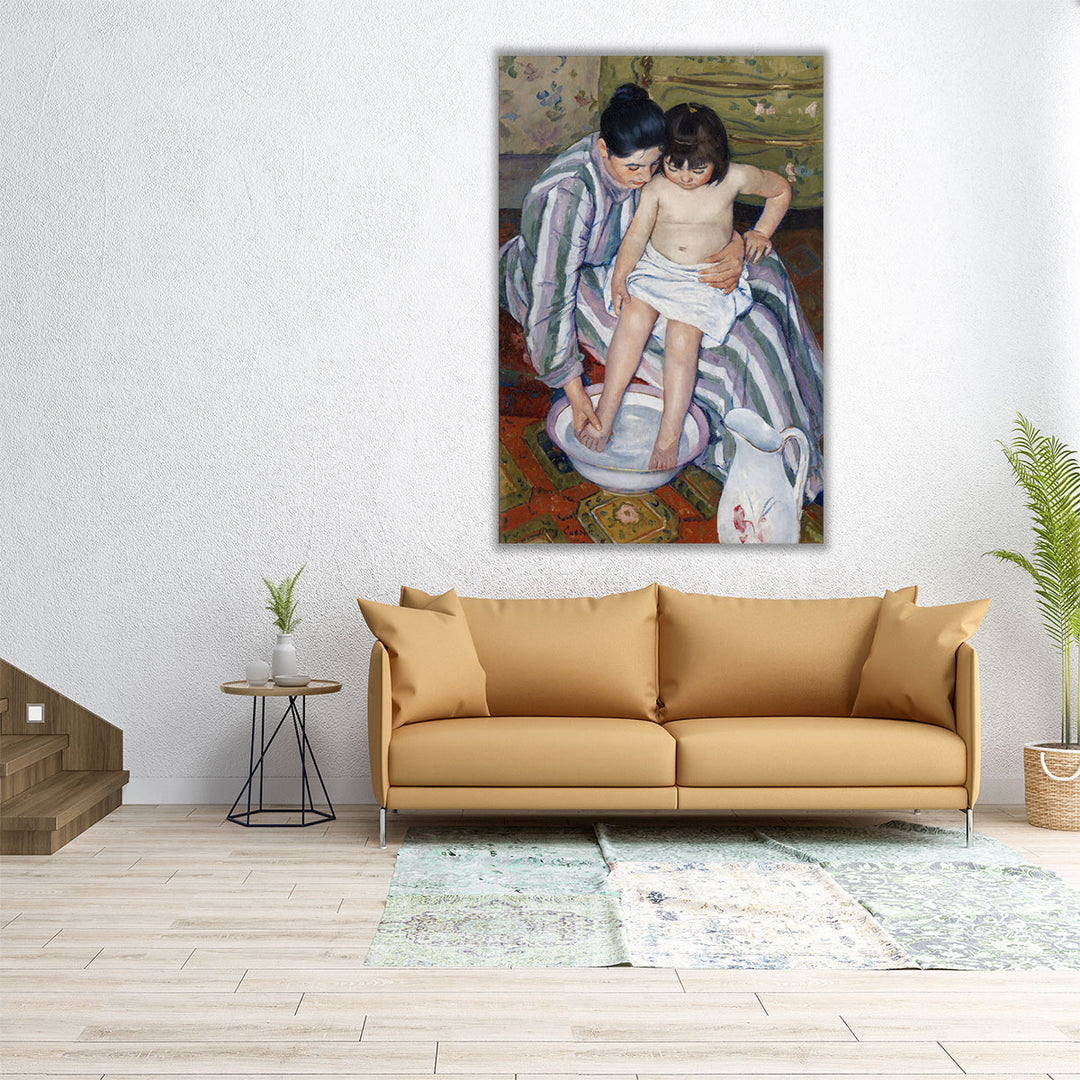 The Child’s Bath, 1893 - Canvas Print Wall Art
