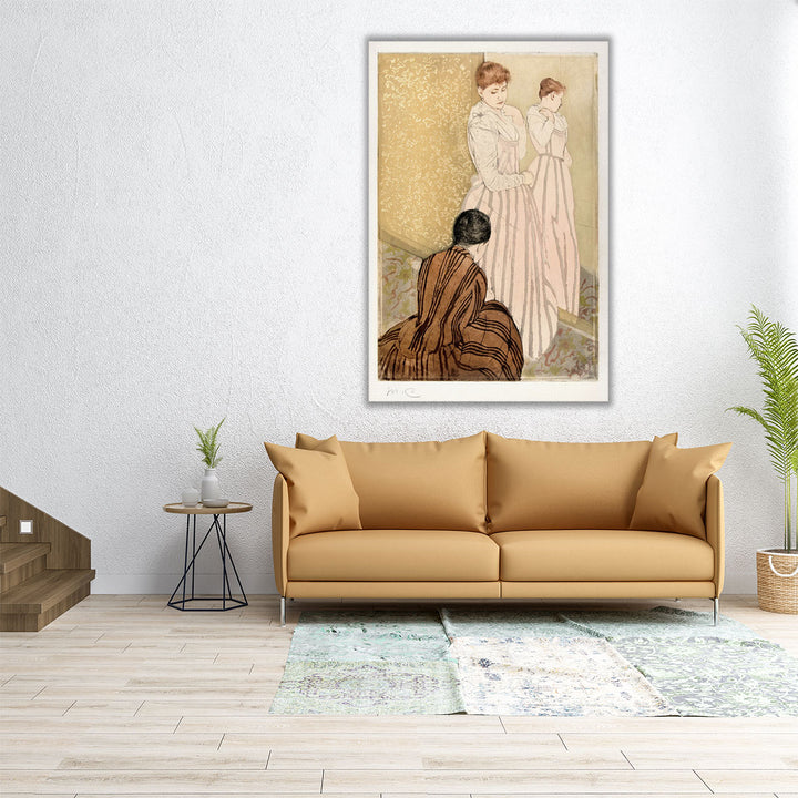 The Fitting - Canvas Print Wall Art
