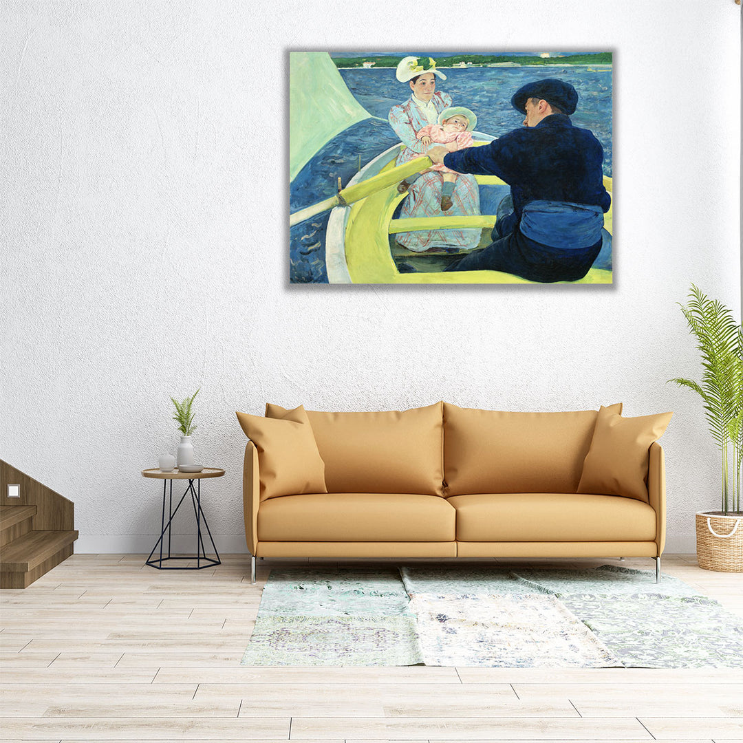 The Boating Party - Canvas Print Wall Art
