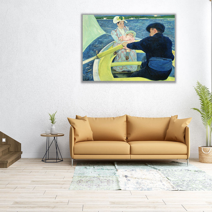 The Boating Party - Canvas Print Wall Art