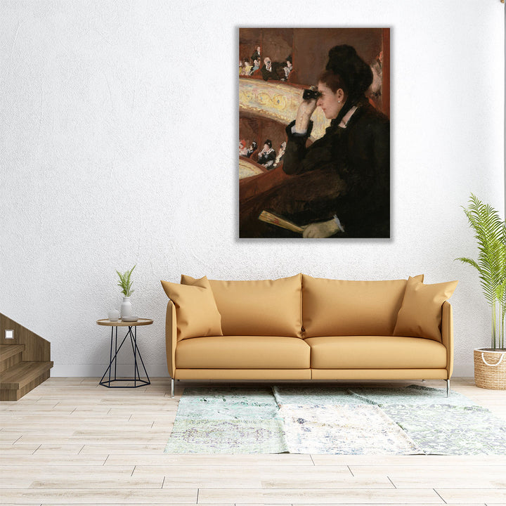 In The Loge, 1878 - Canvas Print Wall Art