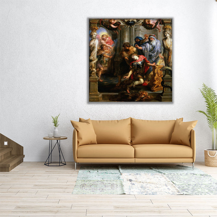The Death of Achilles - Canvas Print Wall Art