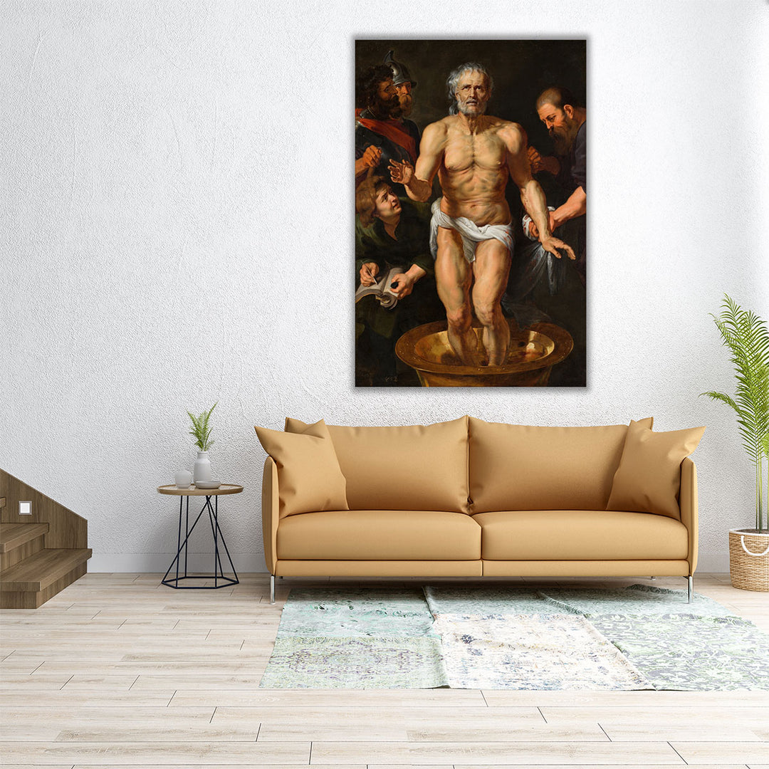 The Death of Seneca - Canvas Print Wall Art