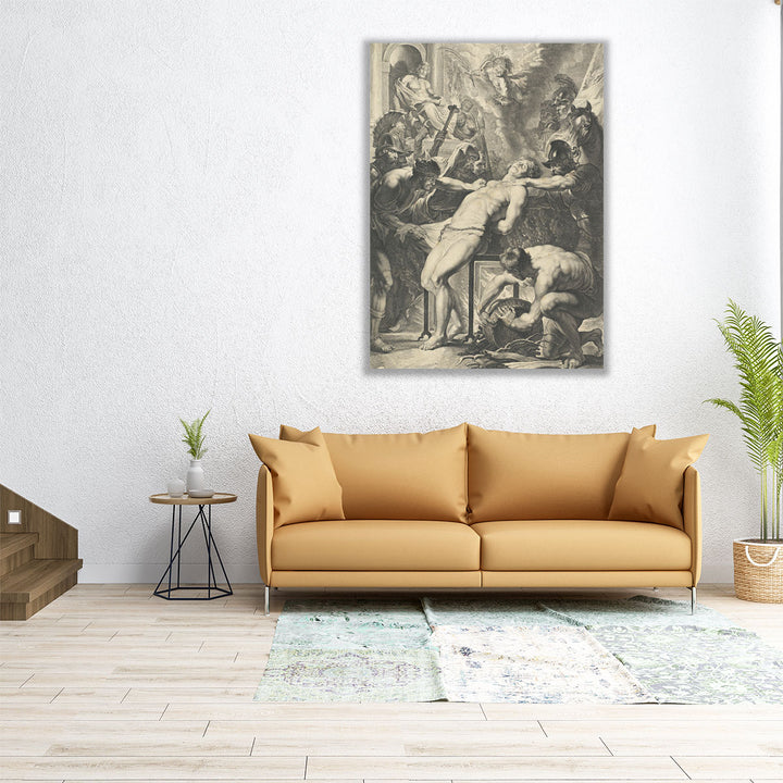 Martyrdom of Saint Lawrence - Canvas Print Wall Art