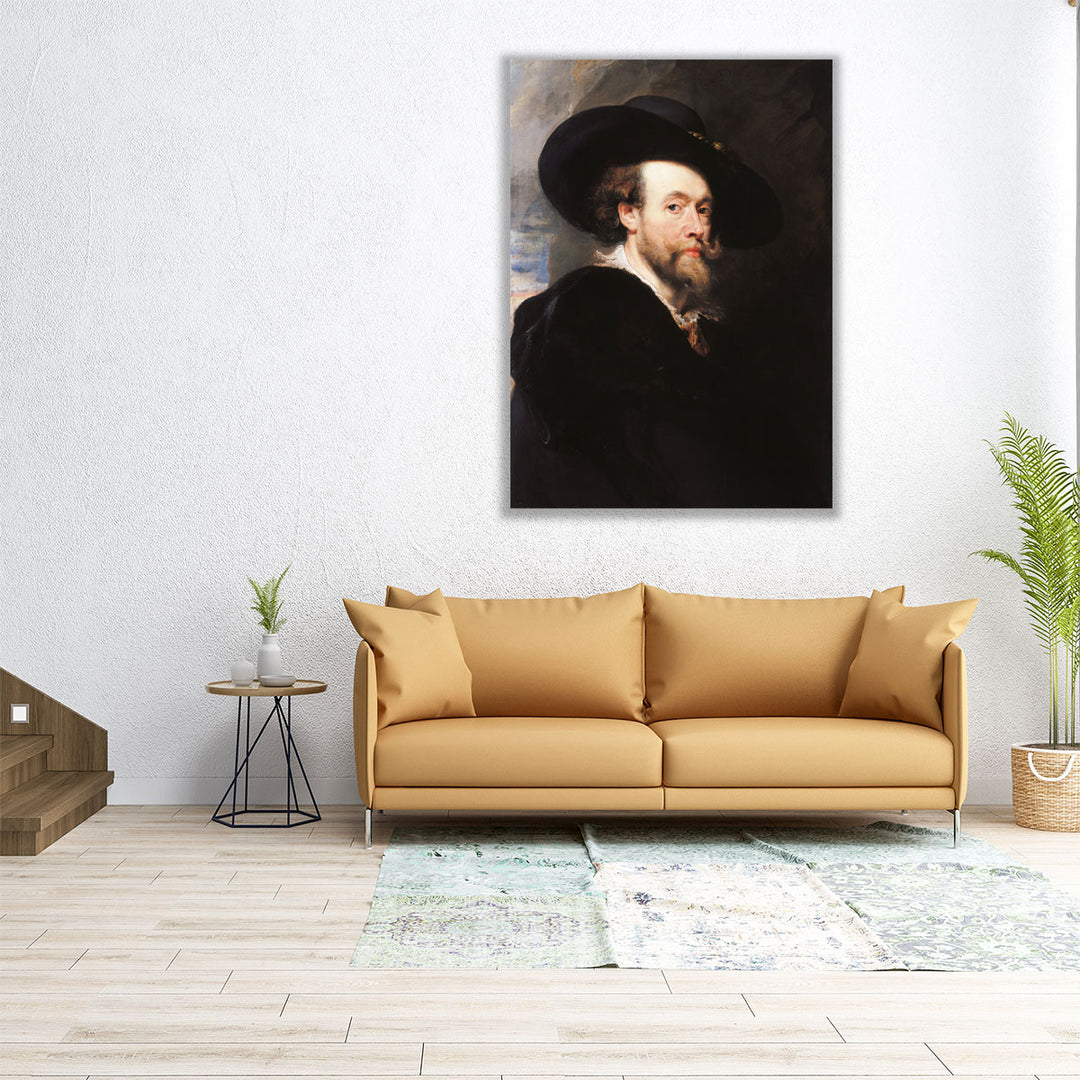 Self Portrait Peter Paul Rubens - Canvas Print Wall Art