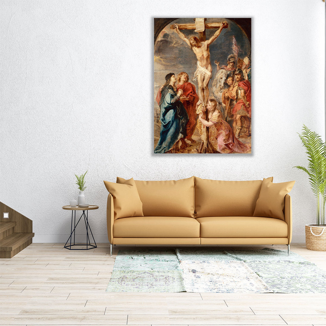 Christ On The Cross - Canvas Print Wall Art