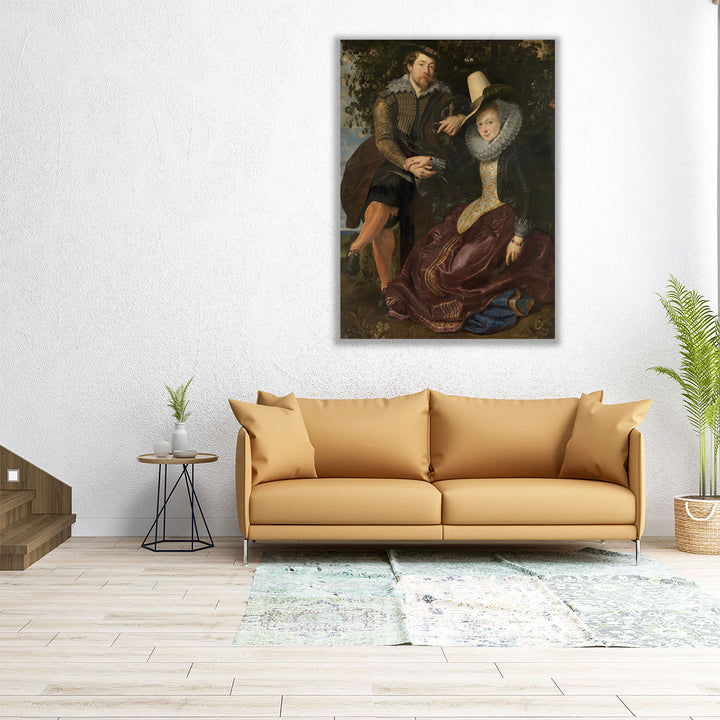 Honeysuckle Bower - Canvas Print Wall Art