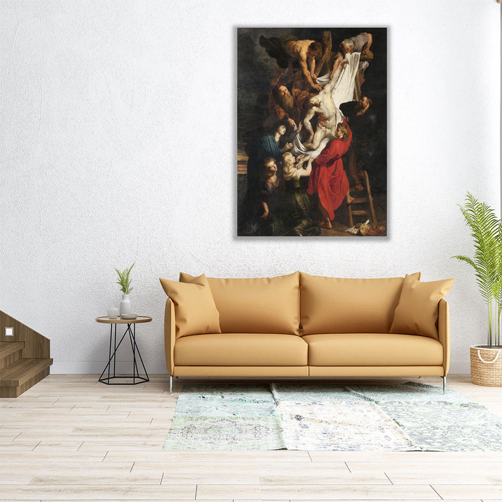 The Descent from the Cross - Canvas Print Wall Art