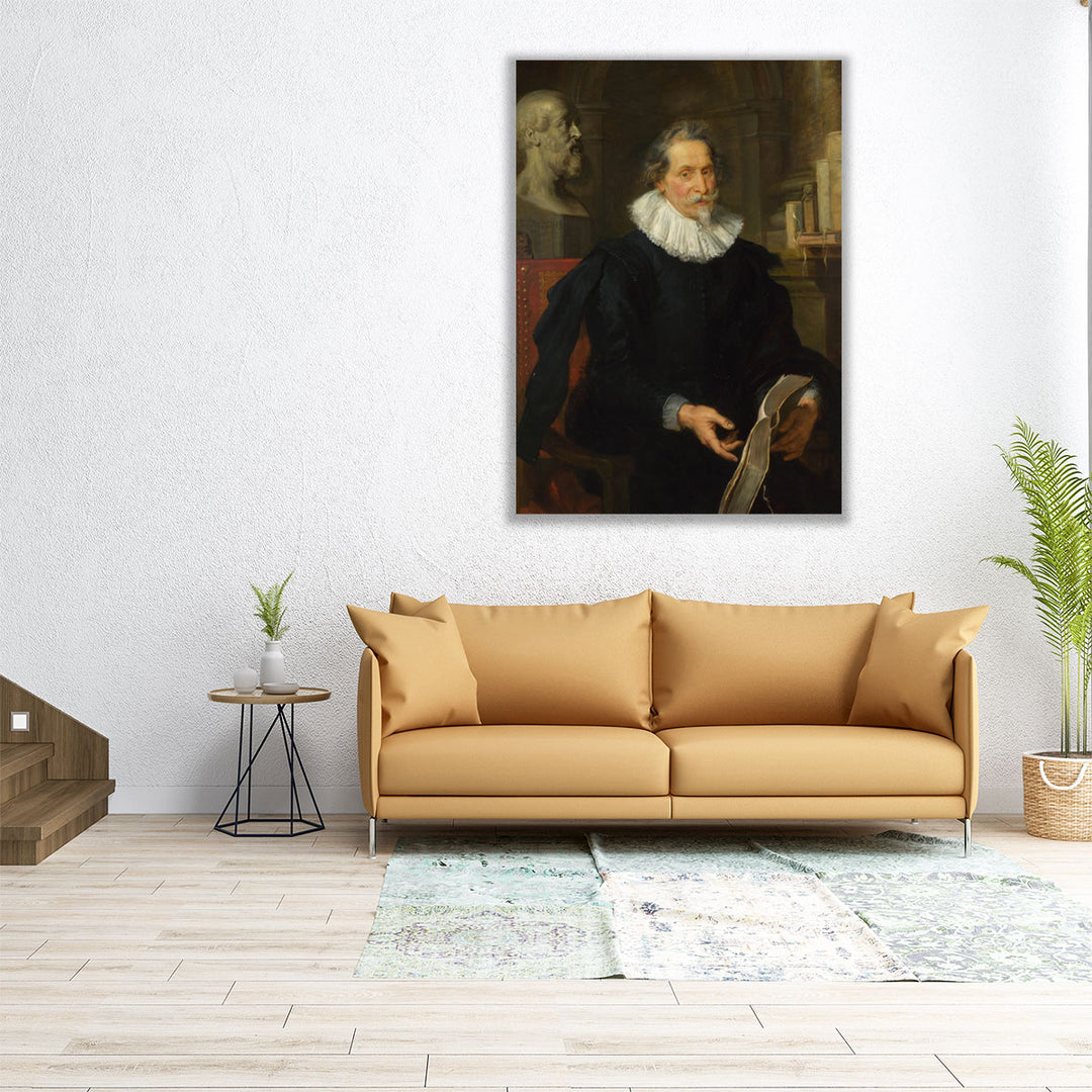 Portrait of Ludovicus Nonnius - Canvas Print Wall Art
