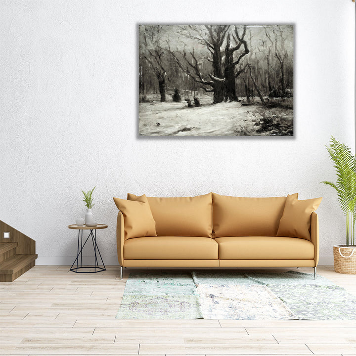 Winter Landscape - Canvas Print Wall Art