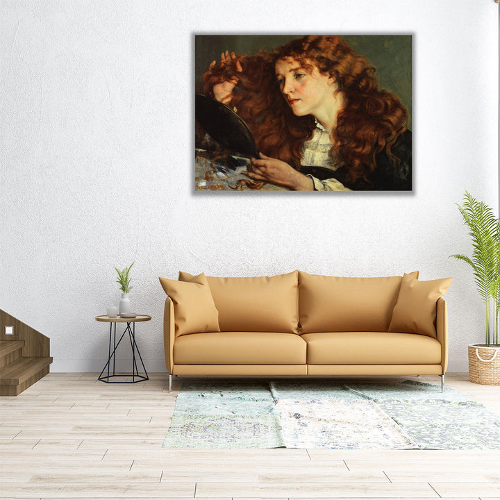 Jo, the Beautiful Irishwoman - Canvas Print Wall Art