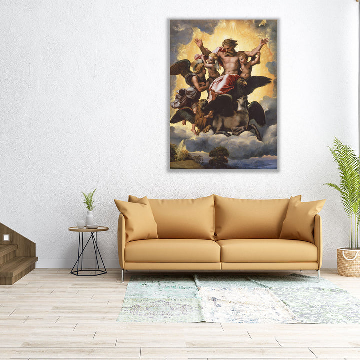 Ezekiel's Vision, 1518 - Canvas Print Wall Art