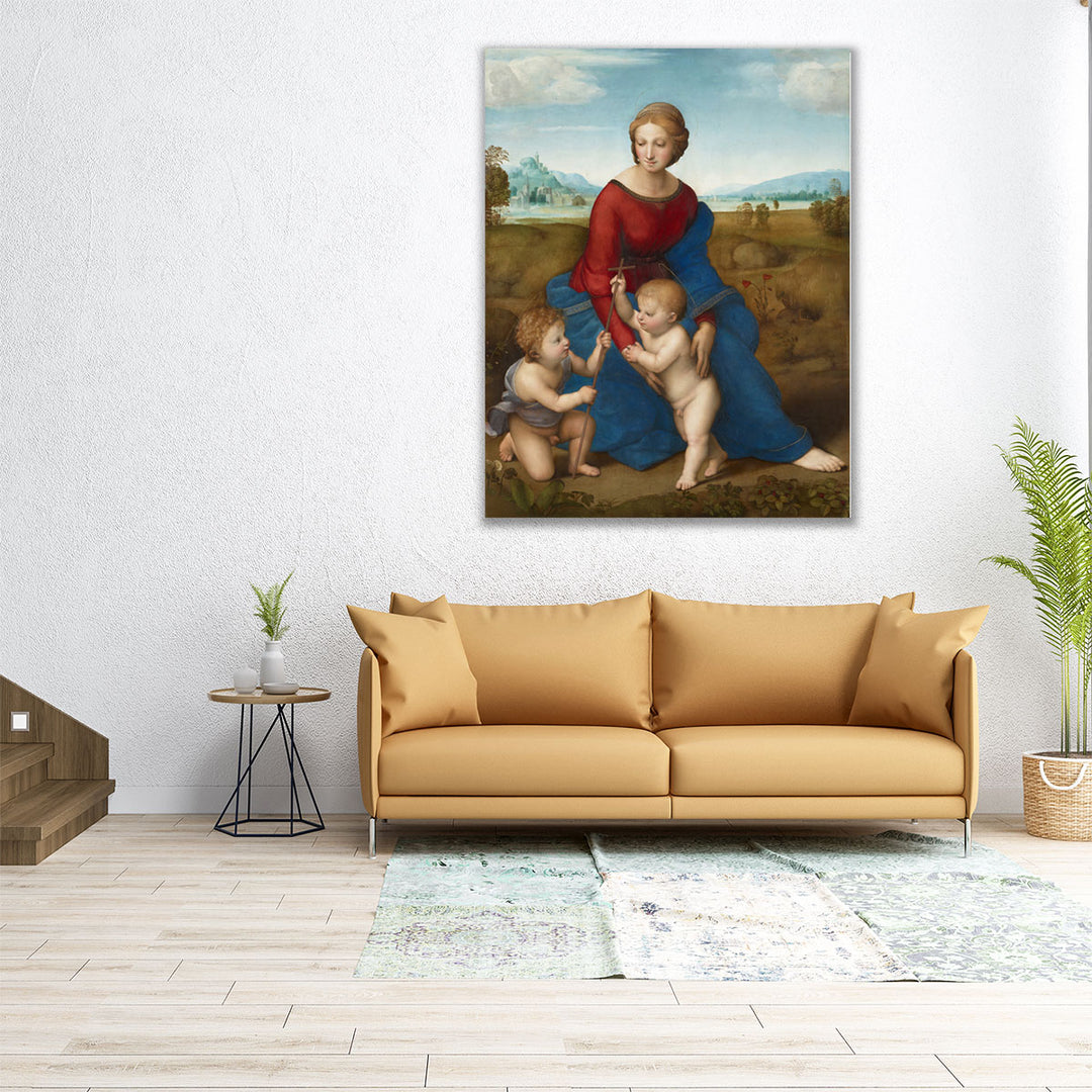 Madonna Del Prato - Canvas Print Wall Art