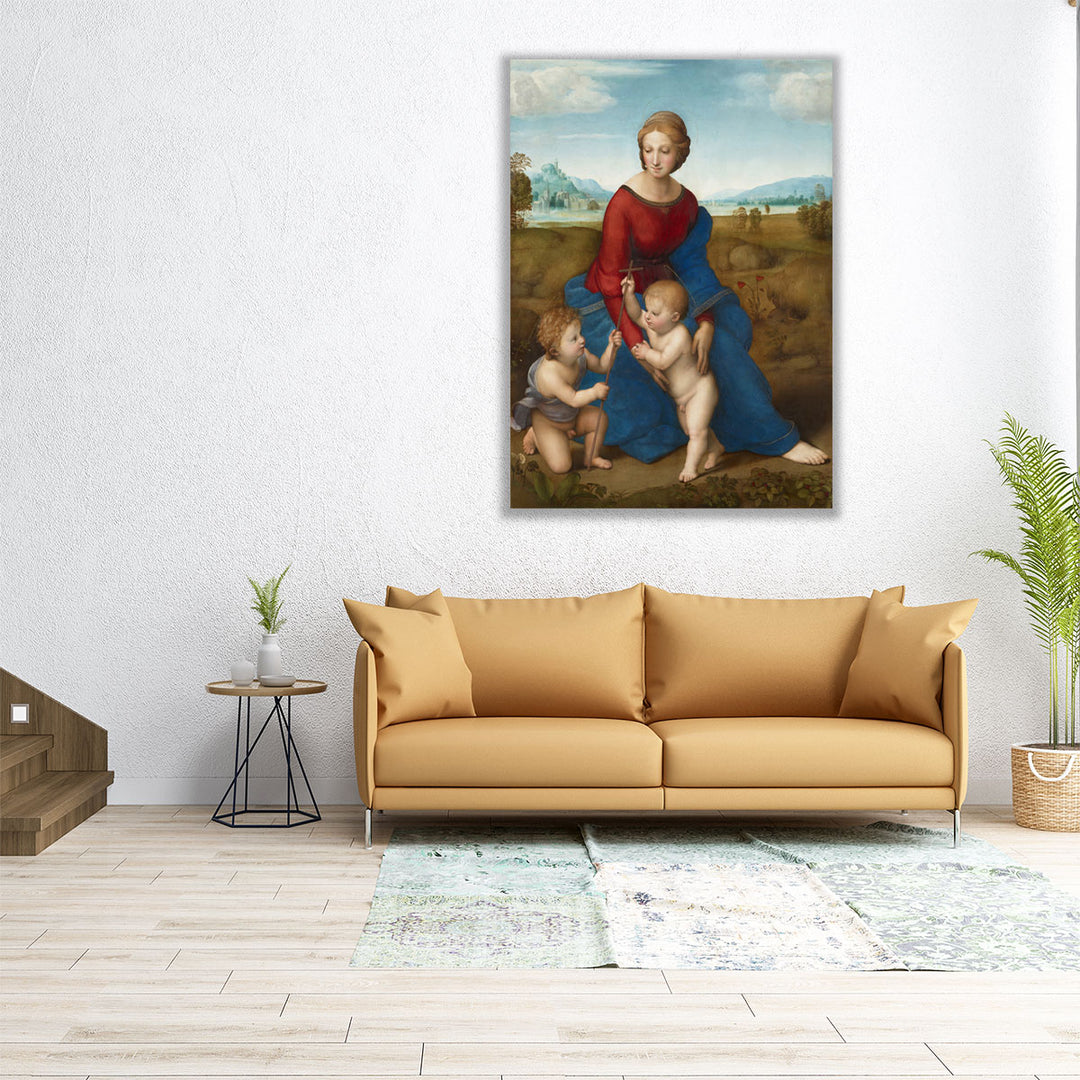 Madonna Del Prato - Canvas Print Wall Art
