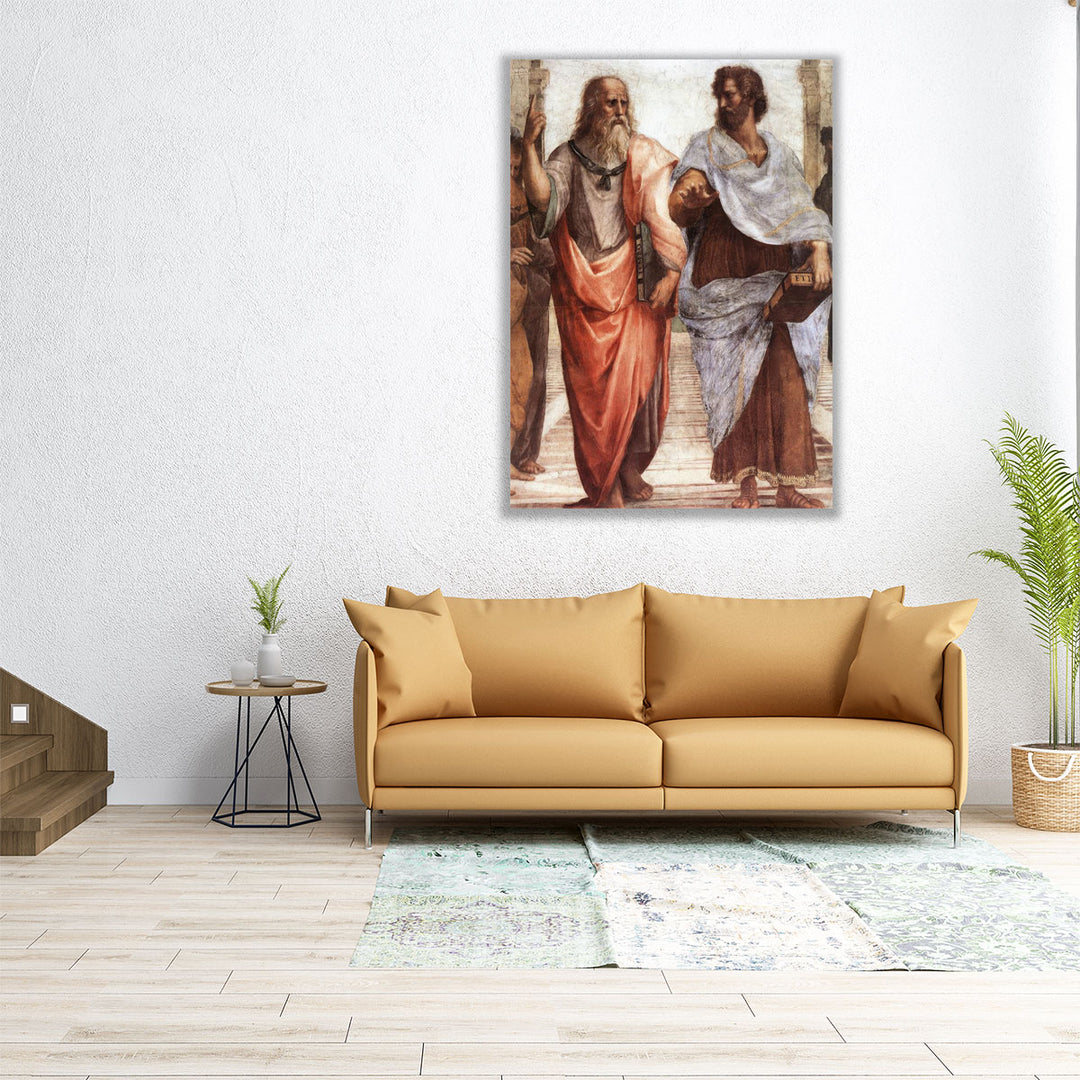 Aristotle and Plato - Canvas Print Wall Art
