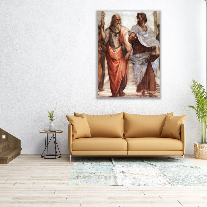 Aristotle and Plato - Canvas Print Wall Art