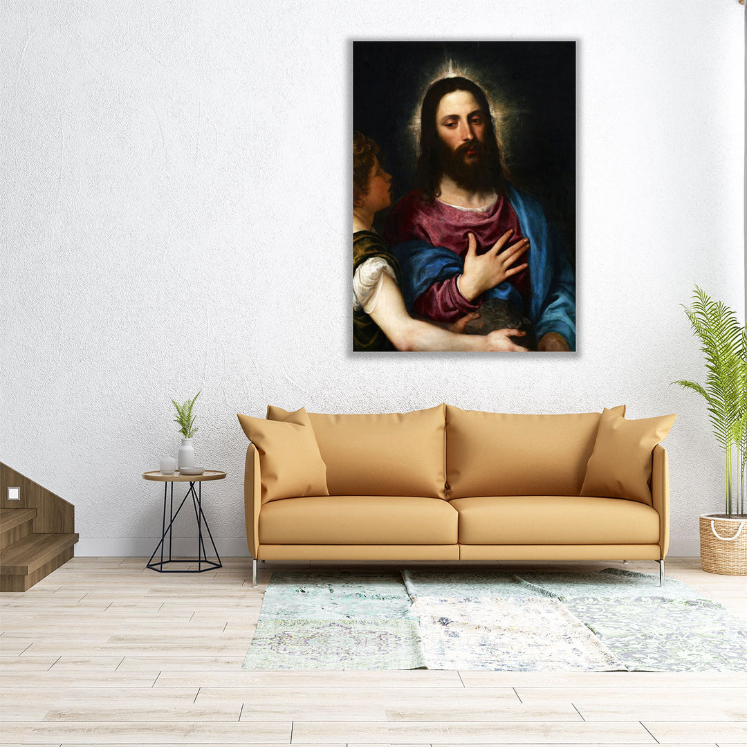 The Temptation of Christ - Canvas Print Wall Art