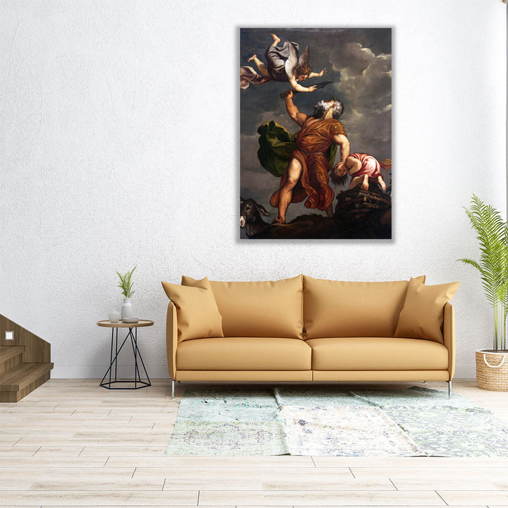 Abraham and Isaac - Canvas Print Wall Art