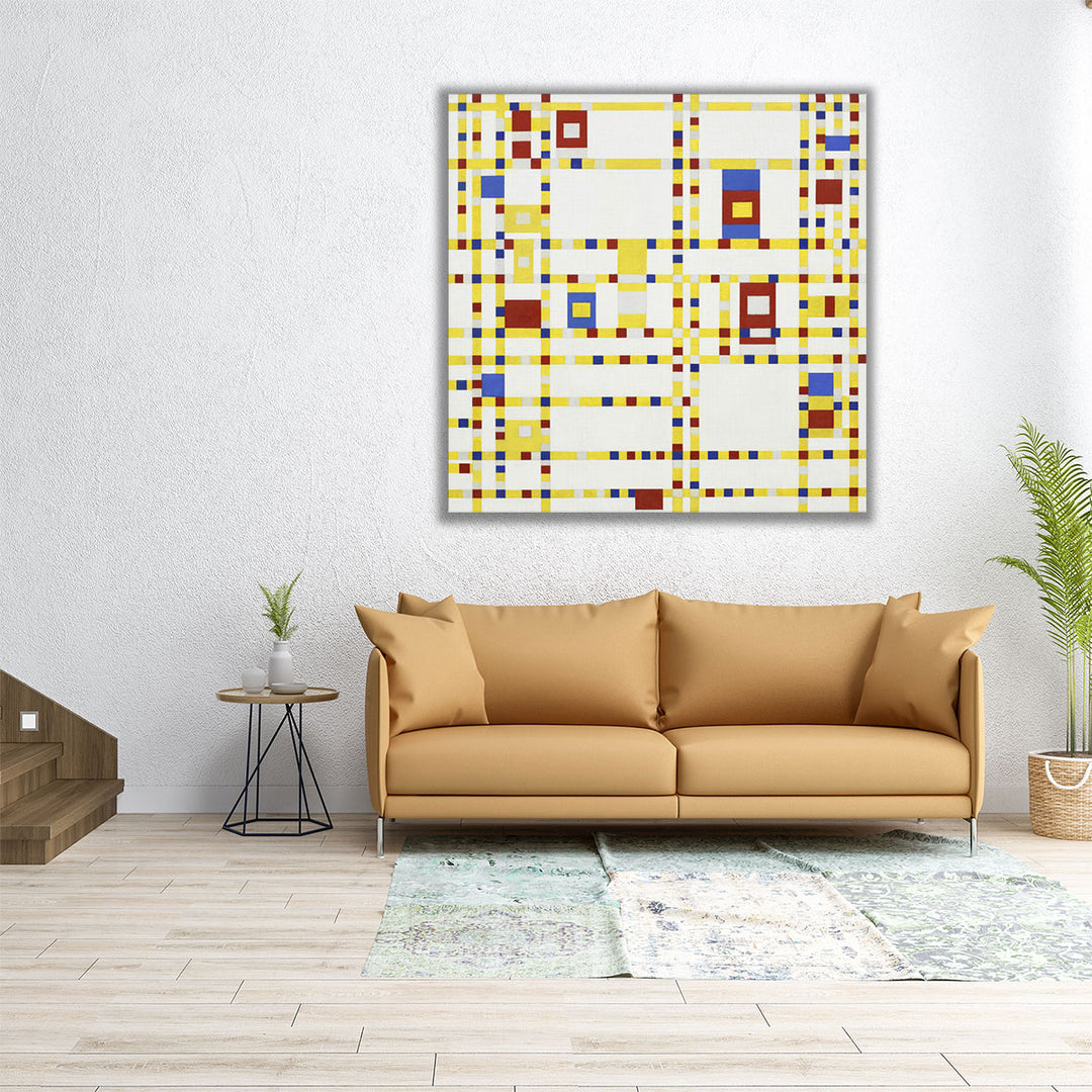 Broadway Boogie Woogie - Canvas Print Wall Art