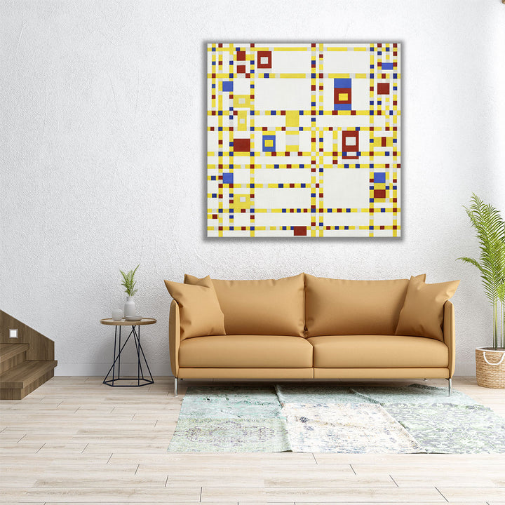 Broadway Boogie Woogie - Canvas Print Wall Art