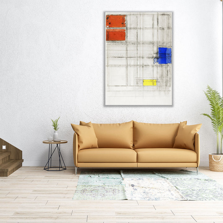 Study for a Composition - Canvas Print Wall Art
