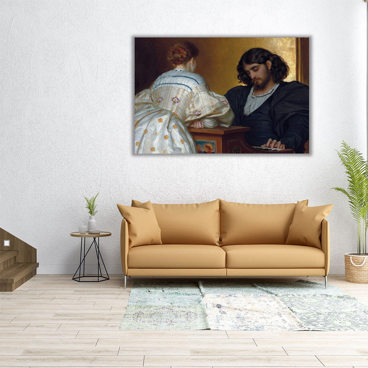 Golden Hours, 1864 - Canvas Print Wall Art