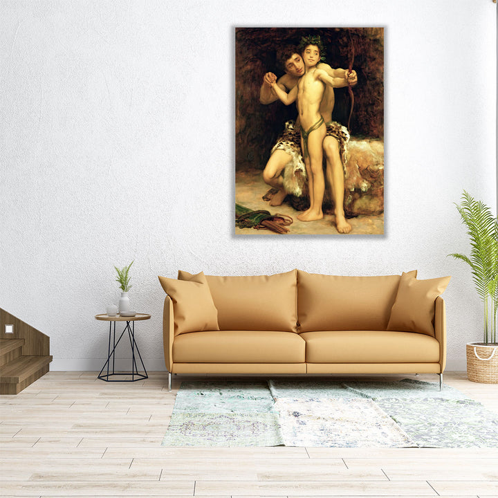 The Hit - Canvas Print Wall Art