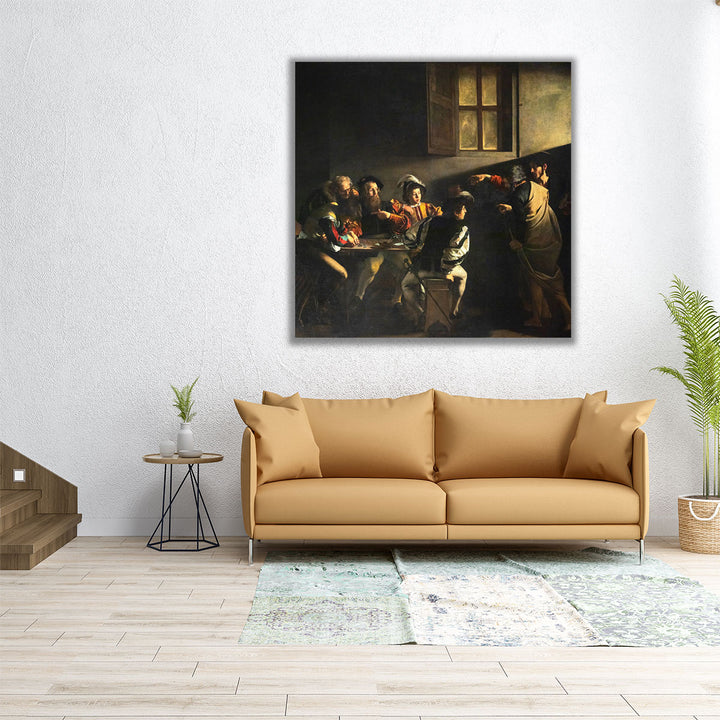 The Calling of Saint Matthew - Canvas Print Wall Art