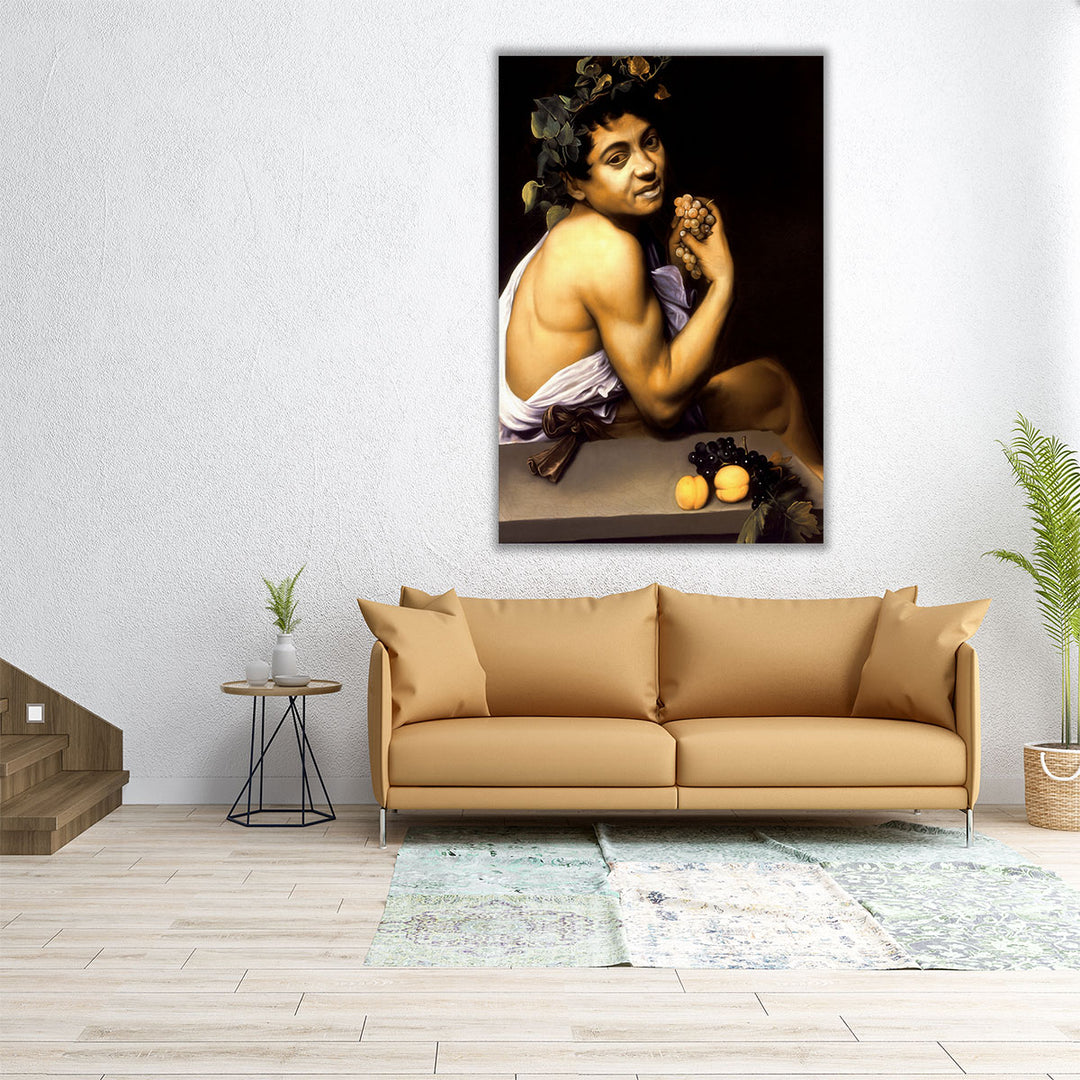 Young Sick Bacchus - Canvas Print Wall Art