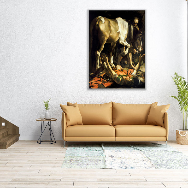 The Conversion on the Way to Damascus - Canvas Print Wall Art