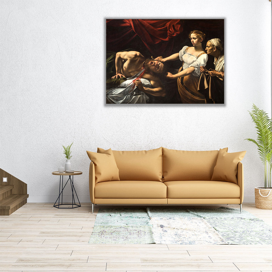 Judith Beheading Holofernes - Canvas Print Wall Art