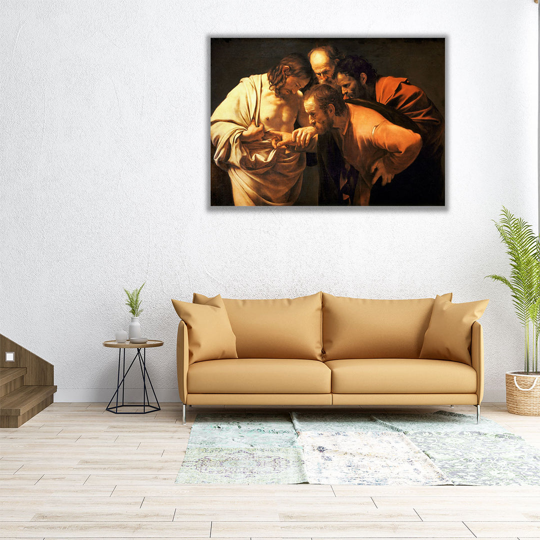 The Incredulity of Saint Thomas - Canvas Print Wall Art