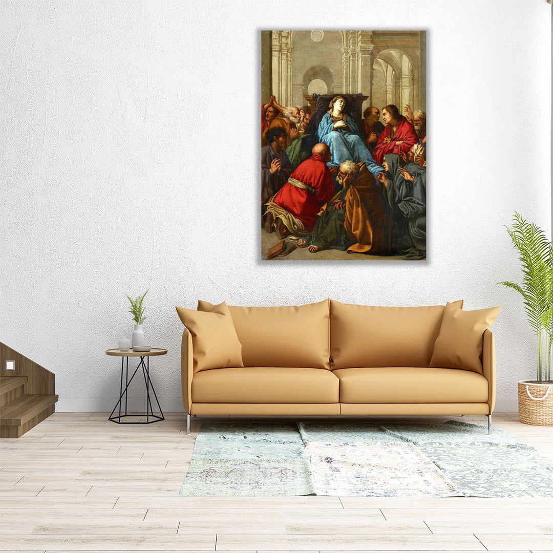 Death of the Virgin - Canvas Print Wall Art