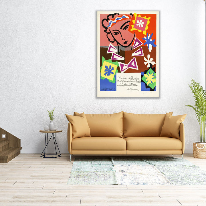 Madame de Pompadour - Canvas Print Wall Art
