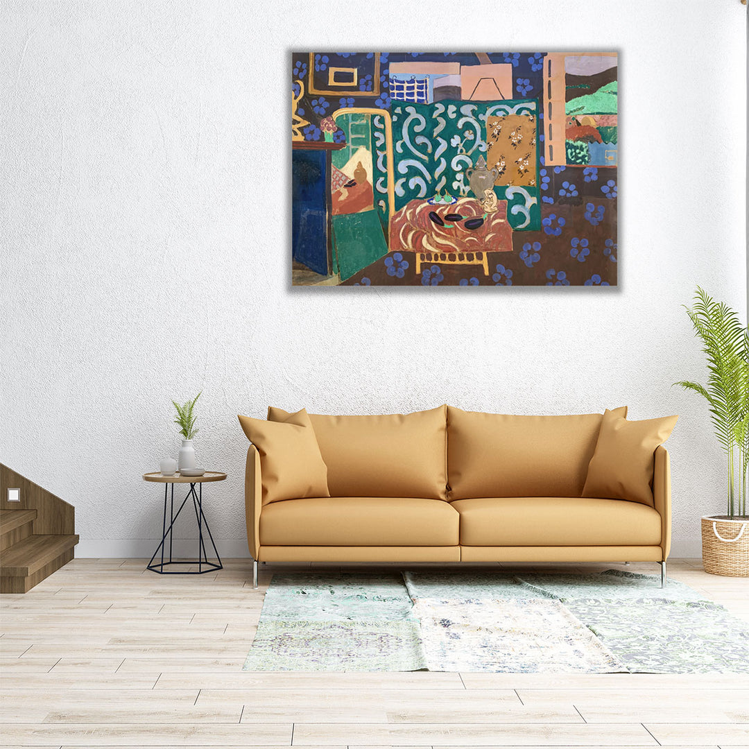 Eggplant Interior - Canvas Print Wall Art