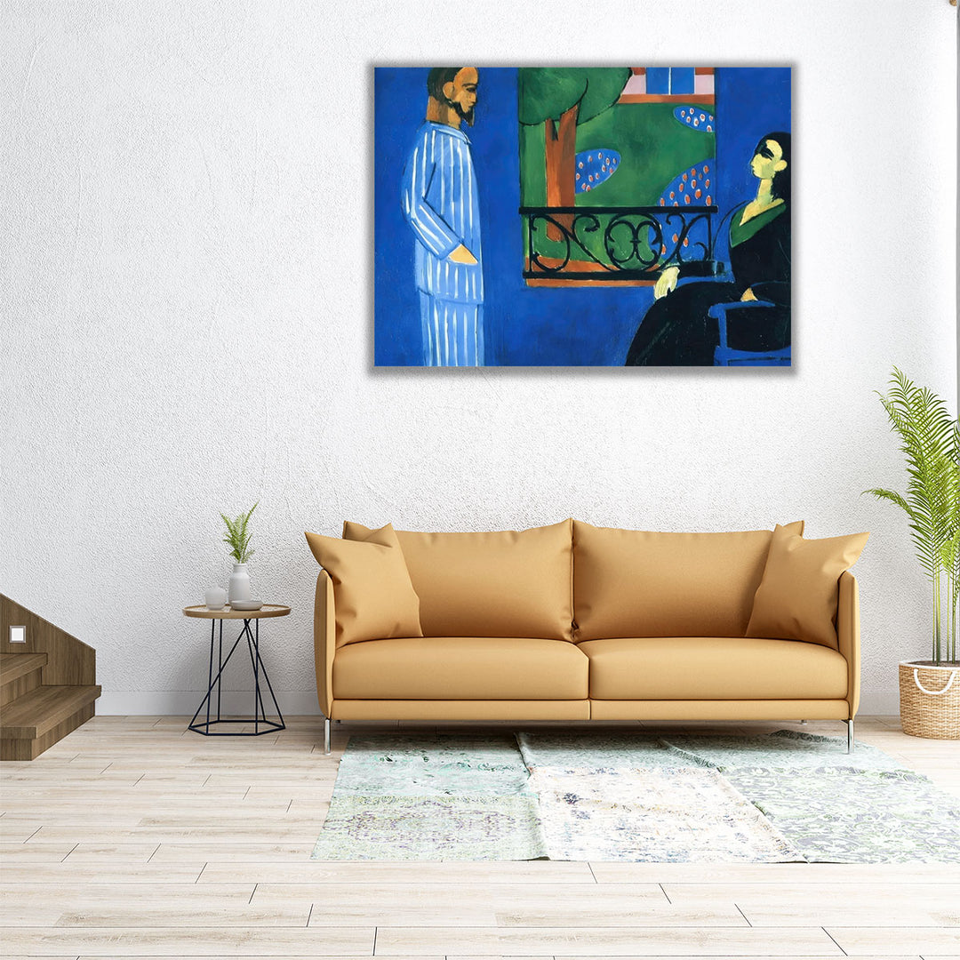 The Conversation - Canvas Print Wall Art