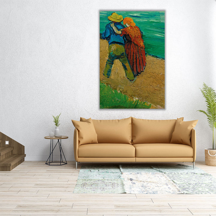 Eglogue En Provence - Un Couple D'amoureux, 1888 - Canvas Print Wall Art