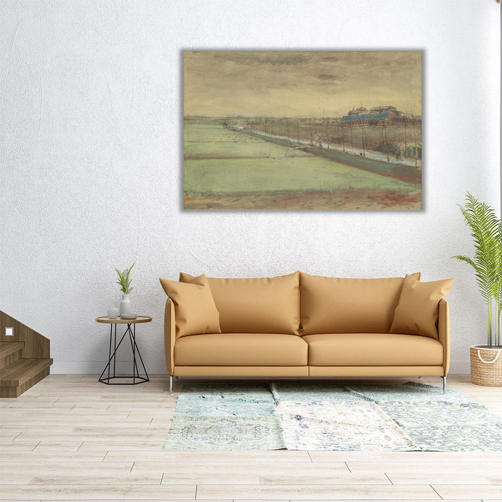 Weilanden bij Rijswijk en de Schenkweg, 1882 - Canvas Print Wall Art