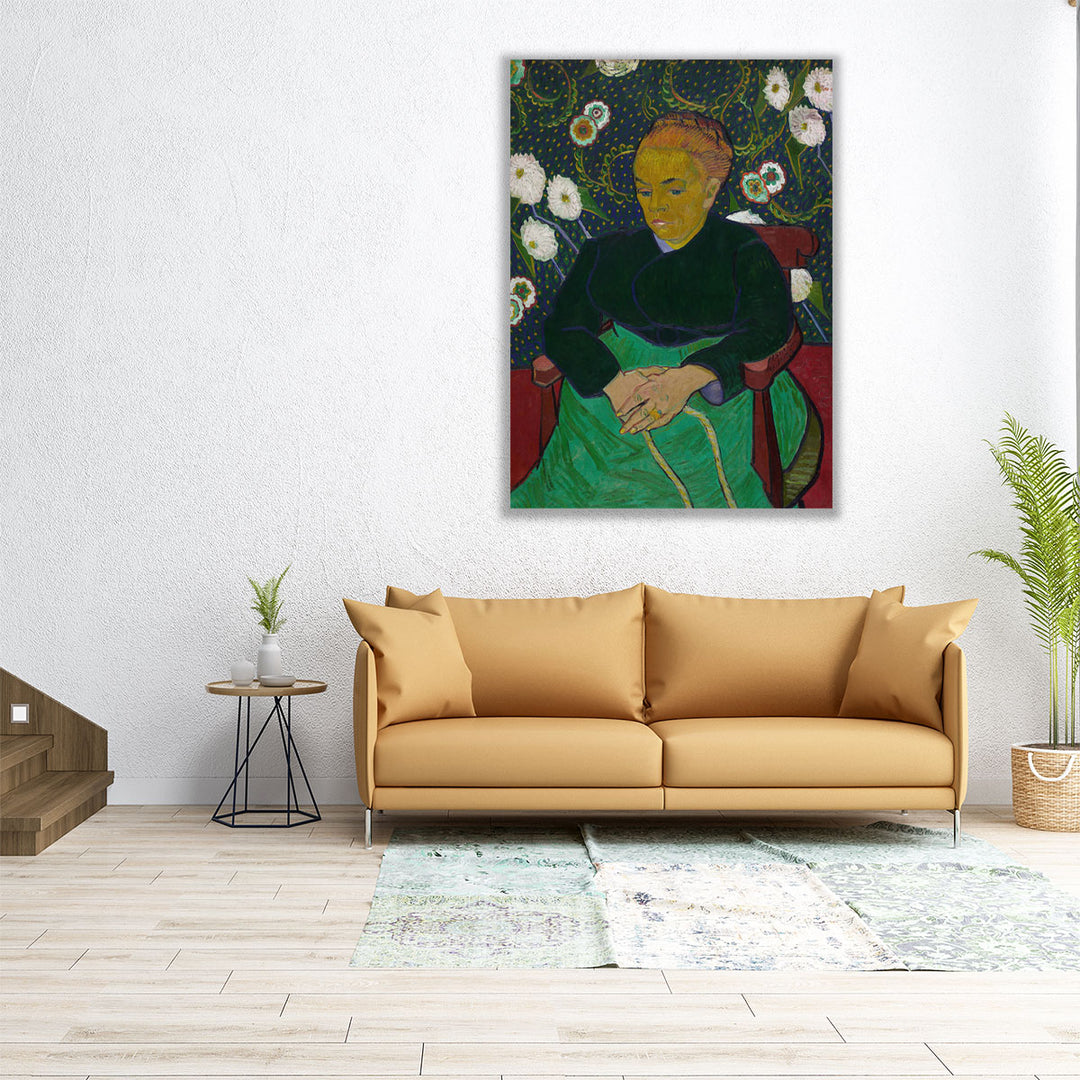 Madame Roulin Rocking the Cradle, 1889 - Canvas Print Wall Art