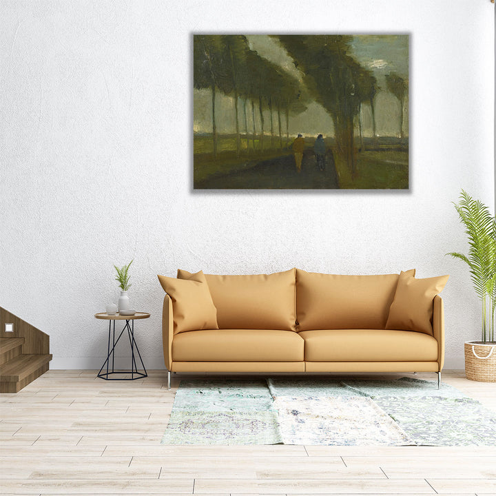 L’allée Aux Deux Promeneurs, 1883 - Canvas Print Wall Art