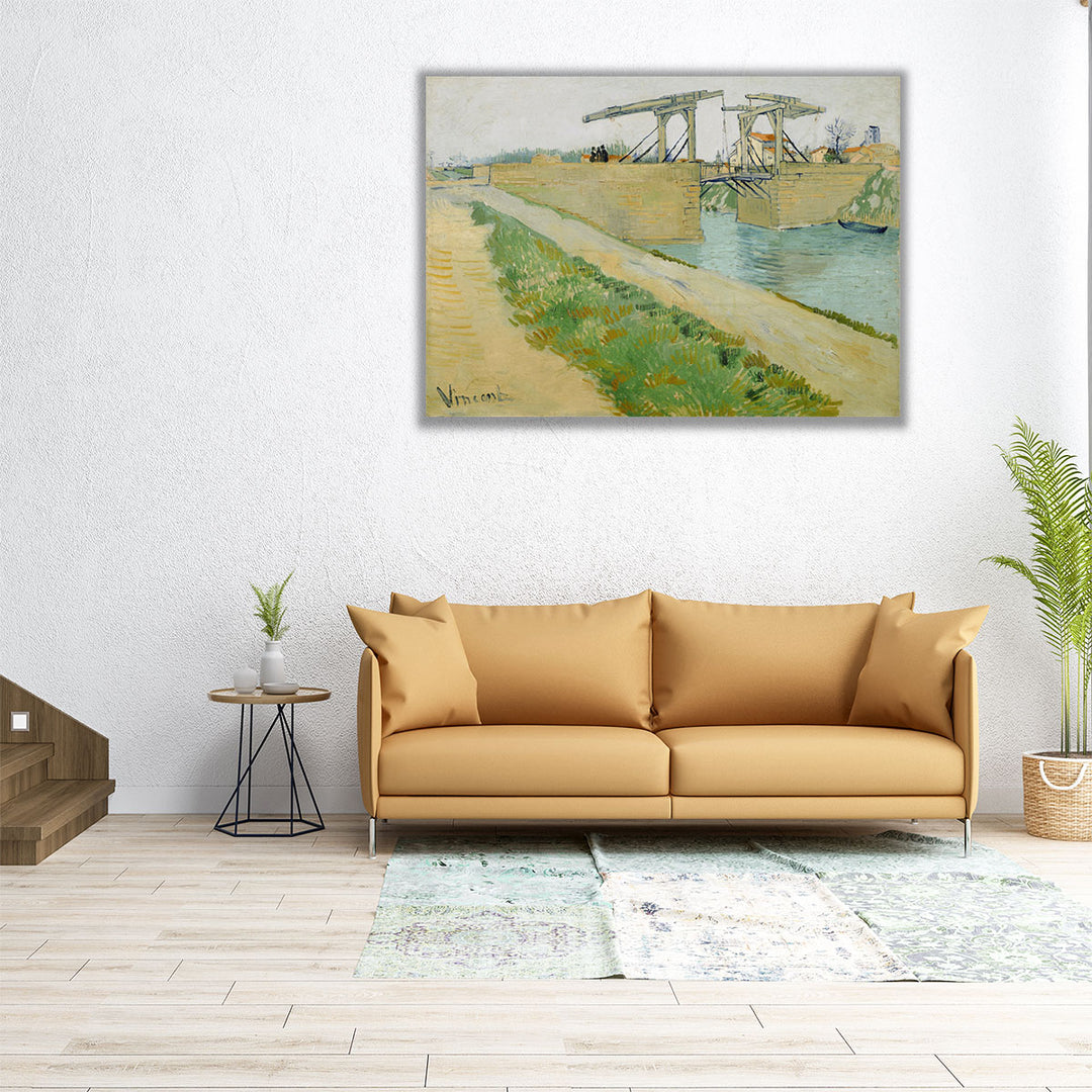 The Langlois bridge, 1888 - Canvas Print Wall Art