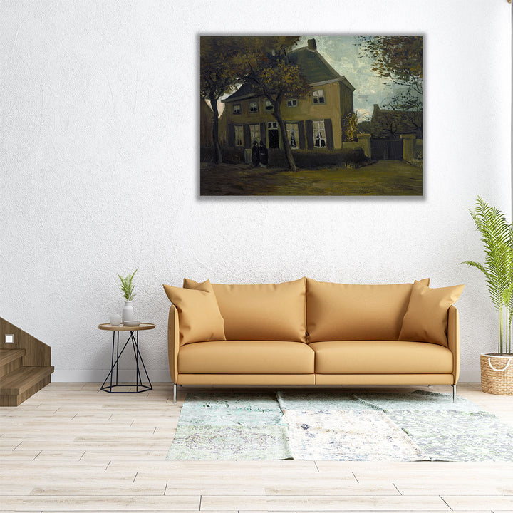 The vicarage at Nuenen, 1885 - Canvas Print Wall Art