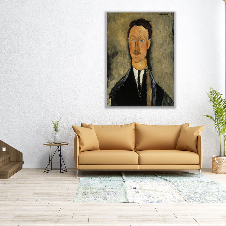 Portrait of the Artist Leopold Survage - Canvas Print Wall Art