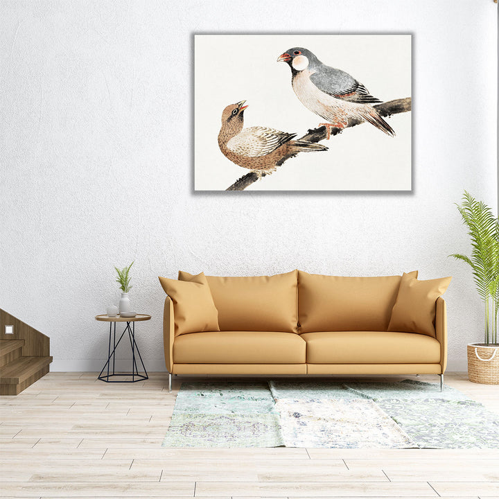 Birds, from Album of Sketches - Canvas Print Wall Art