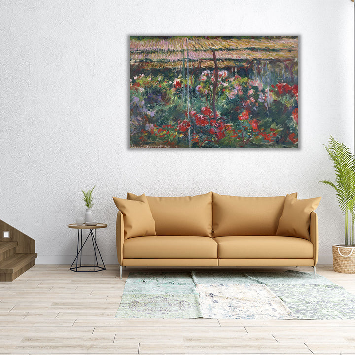 Peony Garden, 1887 - Canvas Print Wall Art