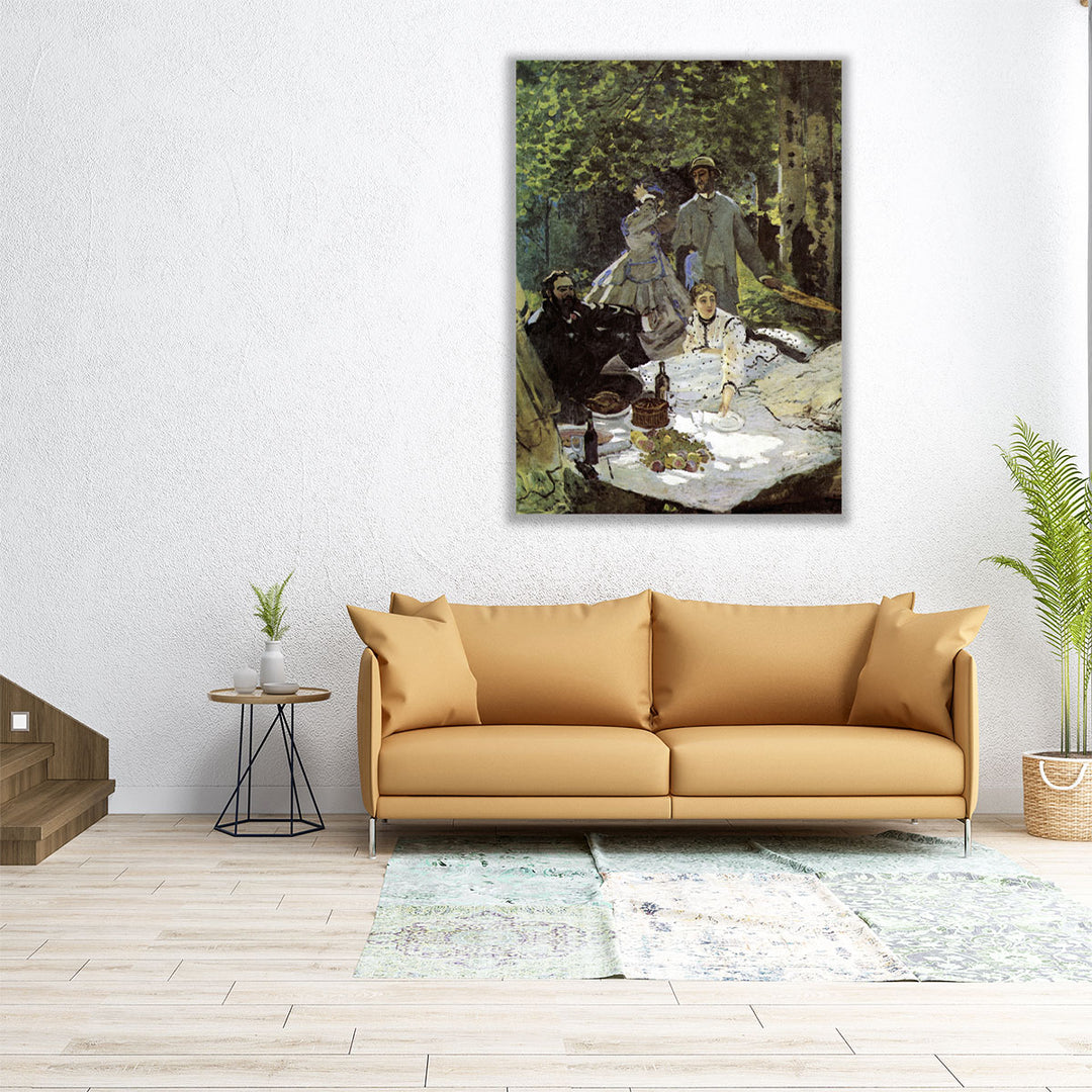 Luncheon on the Grass - Canvas Print Wall Art
