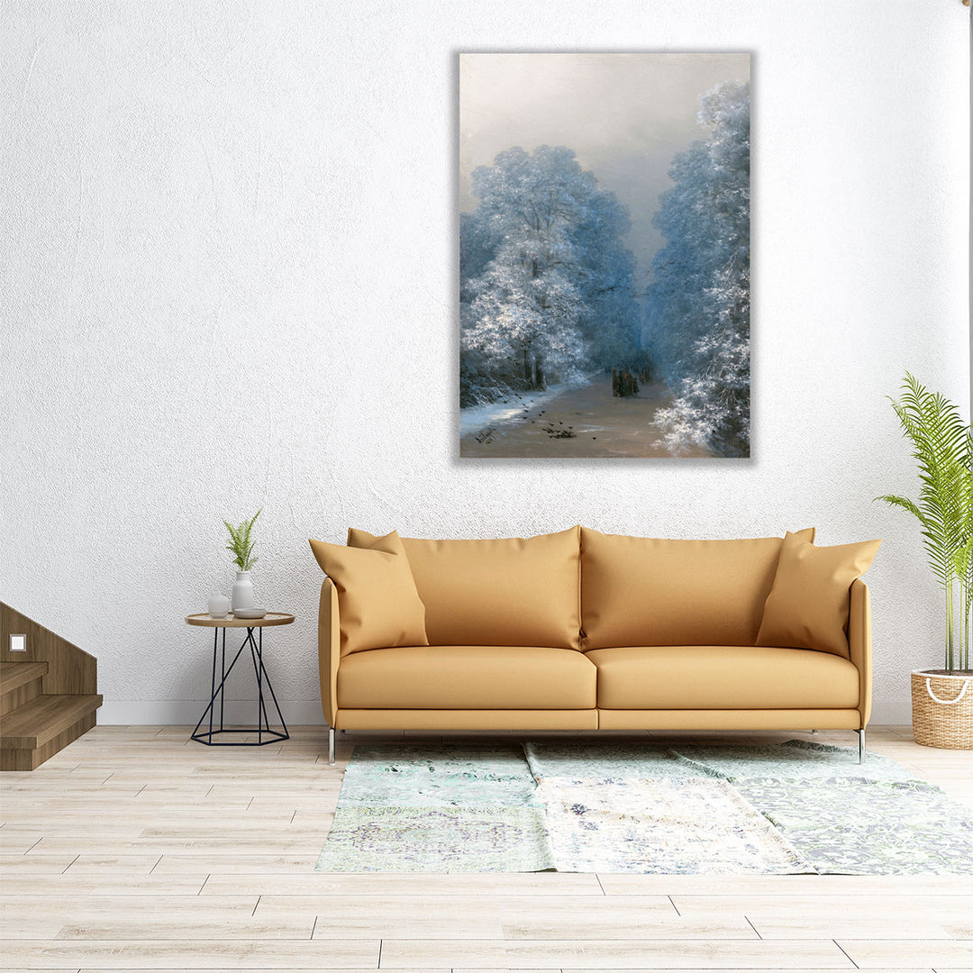 Winter Landscape, 1876 - Canvas Print Wall Art