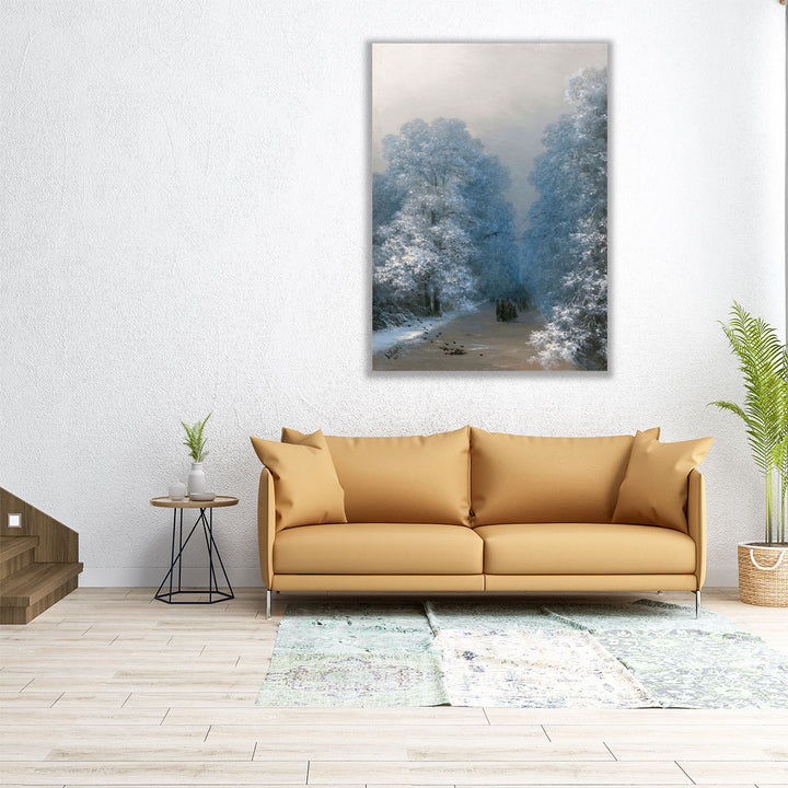 Winter Landscape, 1876 - Canvas Print Wall Art