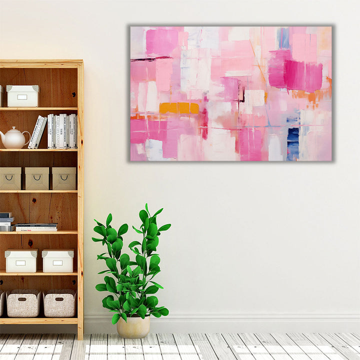 Dreamy Pink Palette - Canvas Print Wall Art