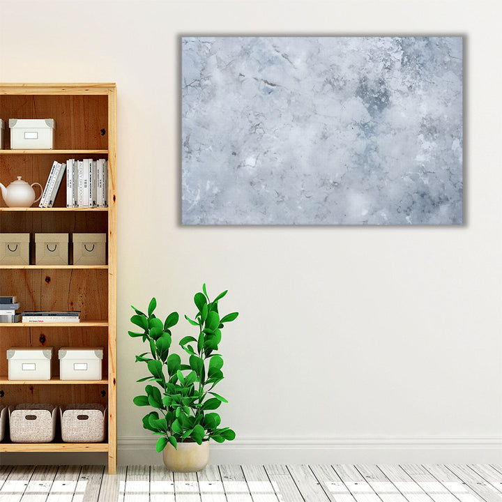 Glacial Opaline Frost - Canvas Print Wall Art